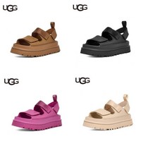 24SS UGG GoldenGlow 어그 골든글로우 플랫폼 스트랩 여름 샌들 GS 성인여성 씨솔트 1152685-SSAL, 230mm, 애벌레 녹색/CTRP