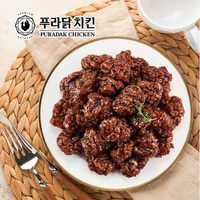 [푸라닭] 순살강정 500g 2팩(블랙알리오/달콤), 선택:3)달콤 1팩+달콤 1팩, 2개