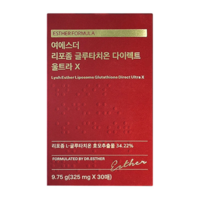 에스더포뮬러 여에스더 리포좀 글루타치온 다이렉트 울트라 X, 6개, 30매