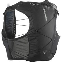 SALOMON ACTIVE SKIN 4 SET 4 BLACKMETAL S (살로몬) 하이드레이션 베스트 배낭 배낭