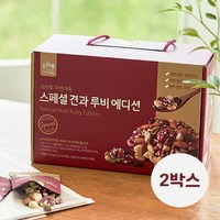 오하루 자연가득 스페셜 견과 루비에디션 30포 x 2박스, 단일속성, 600g, 2개