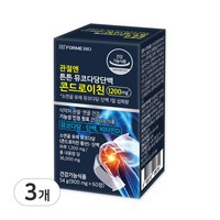 관절엔 콘드로이친 1200mg 소연골 뮤코다당단백, 3개, 60정