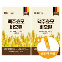 종근당건강 맥주효모 비오틴 설빈 비타민 스틱 포함 세트, 설빈 비타민 스틱 1포, 2개, 56g