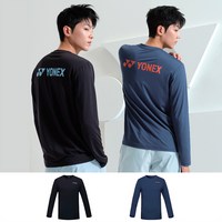 요넥스 남성 긴팔 티셔츠 249TL003M-BKTL24FW