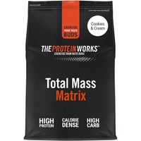 ProteinWorks Total Mass Matrix 프로테인웍스 토탈 매스 매트릭스 쿠키앤크림 2kg, 상품선택, 1개