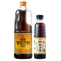 샘표 양조간장 501 1.7L + 맛간장 500ml 세트, 2.2L, 1세트