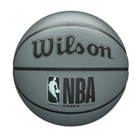 wilson 윌슨 NBA Forge Plus Eco 실내/실외 농구공 - 사이즈 15.2-72.4cm6-28.5인치 그린 274172, 블루 그레이, 1개