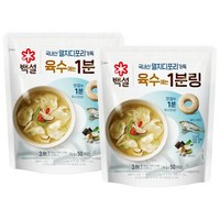 백설 멸치디포리 육수에는 1분링 200g (50알) x 2봉지, 2개