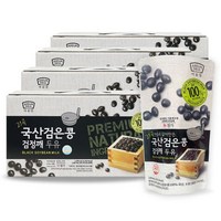 [본사직영] 아름뜰 맷돌로 갈아 만든 검은콩 검정깨 두유 180ml 80입, 80개