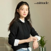 엔니튜드 실크 블렌드 후드 니트 3종