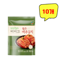 비비고 썰은 배추김치, 100g, 10개