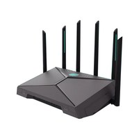 [CY샵] 에이수스 시리즈 ASUS TX AX6000 스마트 게이밍 라우터 게임가속 공유기 무선버전 WiFi6 초고속 공유기, 블랙*1대, 1개