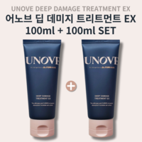 [정품][1+1 기획] 어노브 딥 데미지 트리트먼트 이엑스 100ml, 2개