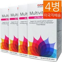 GNC 여성 울트라 메가 Womens Ultra Mega 180정 4병, 4개