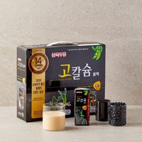 삼육두유 검은콩 고칼슘블랙 190ml 24팩 주문 수량과 동일한 두유 선물박스, 4.56L, 24개