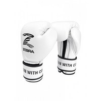 지브라 복싱 글러브 - [ZPRG02] ZEBRA PRO Signature Hook & Loop Training Gloves White /권투 킥복싱 무에타이 MMA 종합격투기, 1개