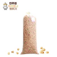 [안주킹] 마카로니 뻥튀기 약 3kg 대용량 업소용 서비스과자 인간사료 기본안주 강냉이 칼라콘 술집, 1개