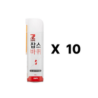 [잡스] 빈대/바퀴벌레 살충제 울트라 에어로솔 500ml 10개