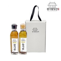 경기방앗간 저온압착방식 방앗간 국산 통깨 진한 참기름 들기름 180ml 세트(국산), 1.국산 참기름들기름 세트(180mlx2), 1세트