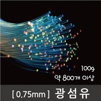 0.75mm광섬유(100g)(약800개이상) RTS