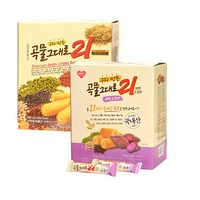 구워만든 곡물그대로21 오리지널 + 자색고구마 세트, 900g, 1세트