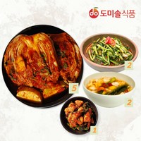 도미솔 박미희 달인 여름 별미 4종 구성(포기5kg+열무2kg+여름물김치2kg+총각1kg) / 10kg, 1개