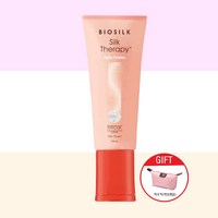 실크테라피 수분 탱글 크림 150ML 하이드로 피니셔 헤어크림 단백질코팅 1개 + 파우치증정