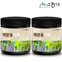 그린약초 국내산 볶은 맥문동 가루 분말 300g, 2개