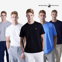 [쇼핑엔티] [1만원쿠폰]비버리힐즈폴로클럽 24SS 클래식 쿨 코튼 반팔 티셔츠 5종 남성