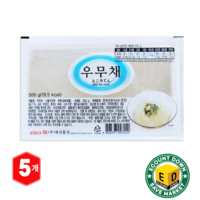 저칼로리 다이어트 우뭇가사리 대신물산 우무채 500gx5개, 500g, 5개