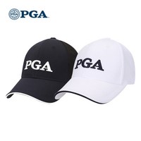 PGA 남성 샌드위치 배색 골프캡 골프모자 PG0MCP04, 화이트, 1개