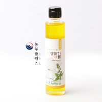 [ 농부플러스 ] 국산 들기름 냉압착 생들기름 180ml, 1개