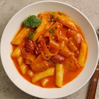 사계절 떡볶이 밀키트, 순한맛-카레맛 (밀떡) 430g, 1개, 275g