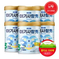 남양유업 아기사랑 수 어드밴스 분유 3단계, 750g, 6개