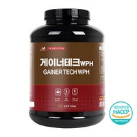 진명뉴트리션 게이너 테크 WPH 3.2kg 단백질 쉐이크 체중증가 헬스 보충제, 1개