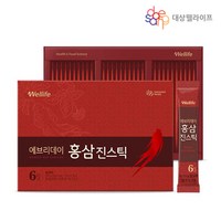 [대상웰라이프]에브리데이 홍삼진스틱(10g x 30포)x2박스, 2개