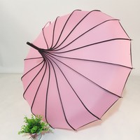 유니크한 패션우산 양산 라운드형 도트라인 양우산 6color