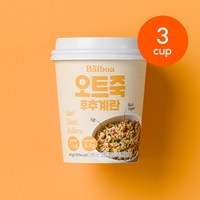 발보아 아침간편식 오트밀 죽, 40g, 3개, 후추계란(고소)