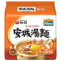 안성탕면 125g, 5개