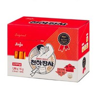 천하장사 JJ001)천하장사 오리지널1500g(15gx100개) 소시지, 1500g, 1개