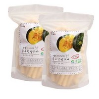 질마재농장 쌀토끼미미의 순수한 유기농 쌀과자 스틱 70g, 백미 단호박, 2개입