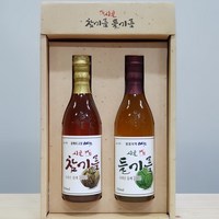 [예천참기름] 국산참기름+국산들기름 선물세트, 2개, 350ml