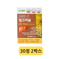 GNM 자연의품격 건강한 간 밀크씨슬, 1정, 60개