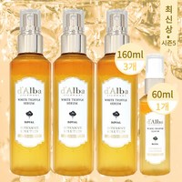 [대용량 시즌5]달바 미스트 로얄 세럼 화이트 트러플 160ml 3통+60ml 1통 변정수