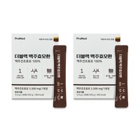 프로메드 더블랙맥주효모환 100% 고순도 고함량 맥주효모, 2개, 105g