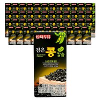 삼육두유 검은콩칼슘 190m*48, 48개, 190ml