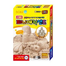 보아스린 퍼니매직샌드 700g 벌크팩, 브라운