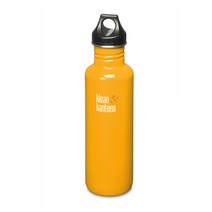 클린캔틴 스테인리스 컬러 물병, 골든 포피, 800ml