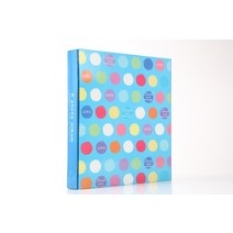 흑대지 30매 양장앨범, 블루, 1개