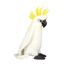 한사토이 큰유황앵무 3916 봉제인형, 화이트, 22cm